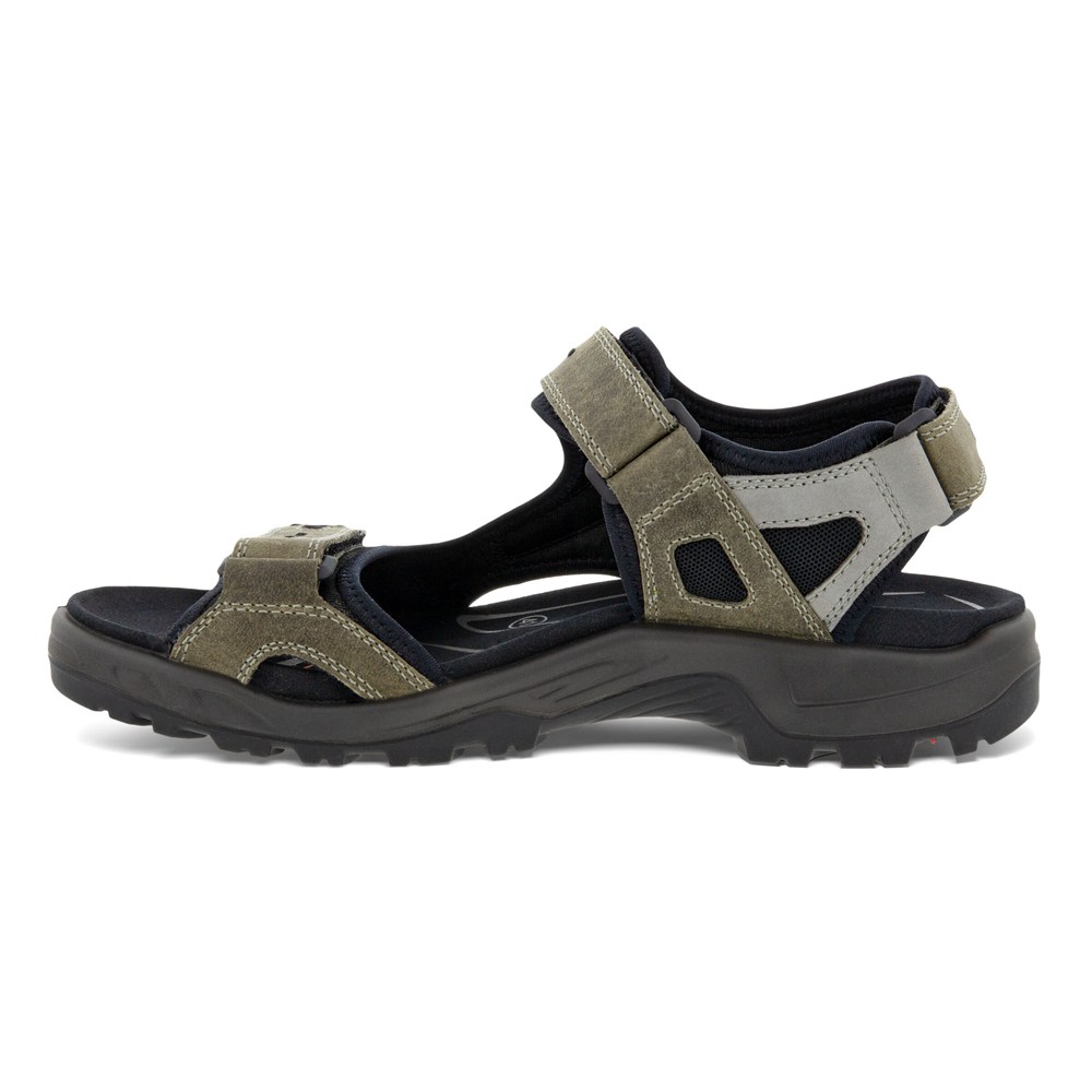 ECCO Mens Sandals Dark Grey - Yucatan - HZP-796840